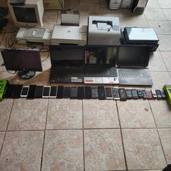 All For 200.00 Everything In Picture Plus Cable Boxes 