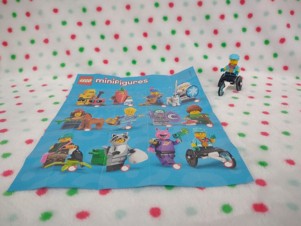 Lego Series 22 Wheelchair Racer