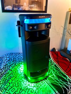 Sony ULT Tower 10 - 1000 Watt Bluetooth Party Speaker w/ 360° Audio , Wireless Mic
