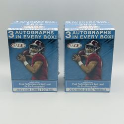 2023 Sage Football Blaster Box Lot *unopened*