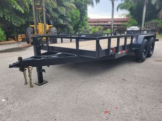 2026 Heavy duty cargo trailer 7x16