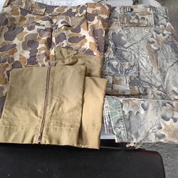 SPORTS & OUTDOORS MANS HUNTING PANTS EXTRA LARGE 