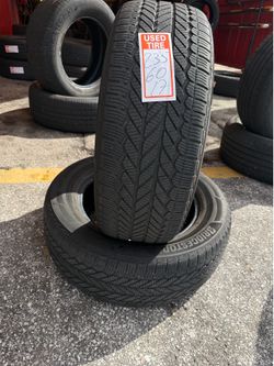 Bridgestone 235/60R17 2 used Tire