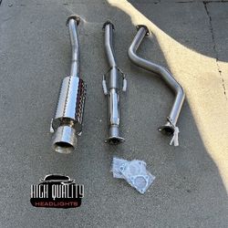 Honda Civic 1992 2000 CATBACK EXHAUST 