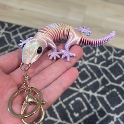 3d Printed Lizard Keychain