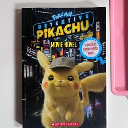 Detective Pikachu Movie Novel Pokmon Book
