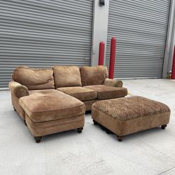 Brown Sectional Couch