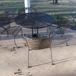 Wrought Iron Patio Set
