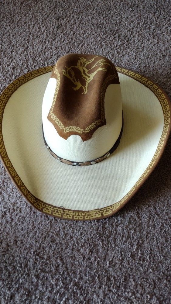 Cowboy Hat With Box Leather Boots for Sale in Puyallup, WA - OfferUp