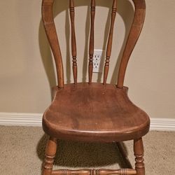 Children's Chair Very Stout Old Chair With Character