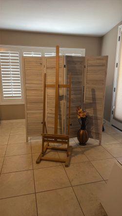 Wooden adjustable Artist Easel