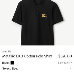 Burberry Polo Shirt Size Xl Fits Like Large