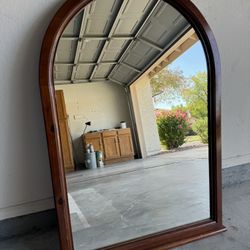 Solid Wood Mirror Quality High End Piece