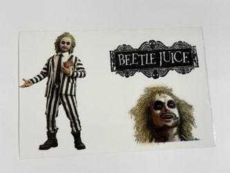 Beetle Juice UV Sticker