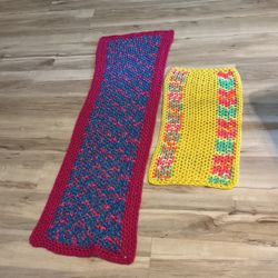2 Crochet Dollies