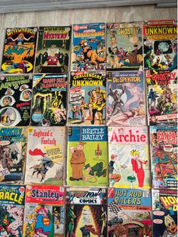 Vintage comic books