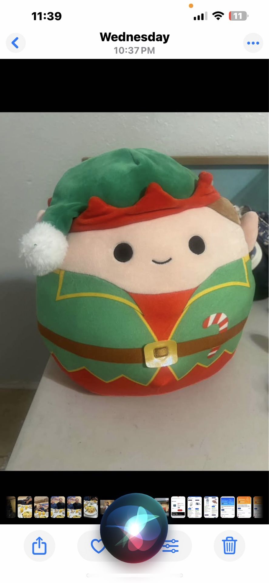 New Large Christmas Squishmallow