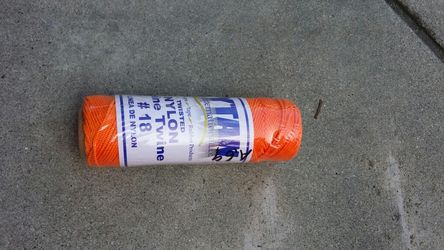 Nylon seine twine #18 for (3)