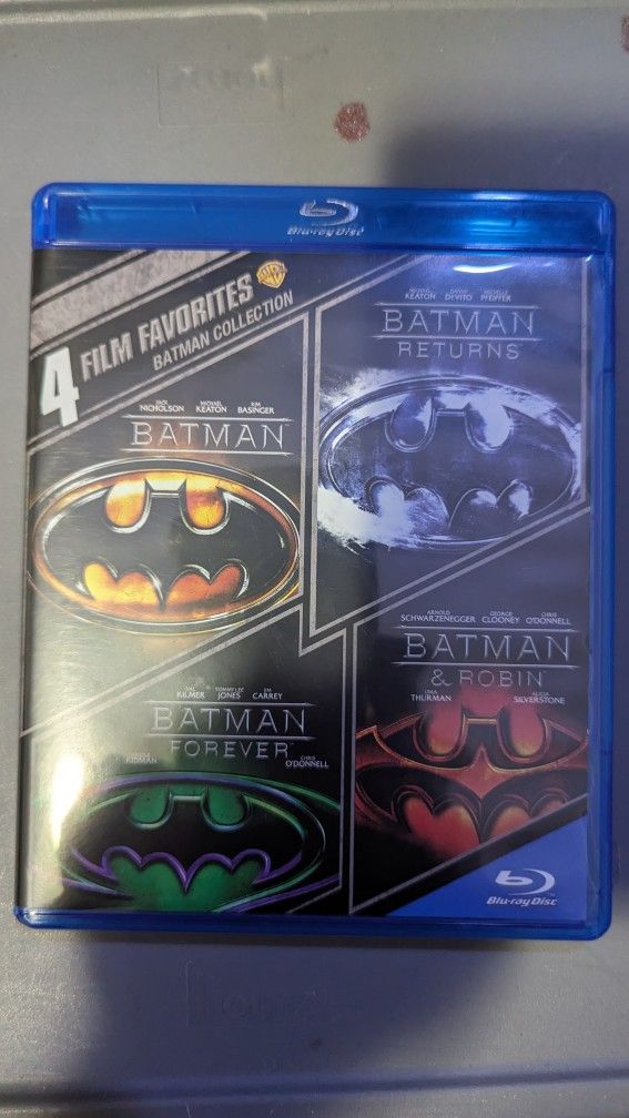 batman 4 movie bluray collection