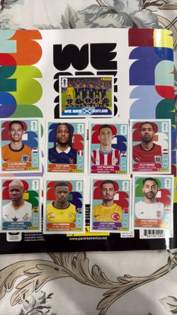 World Cup stickers 9x