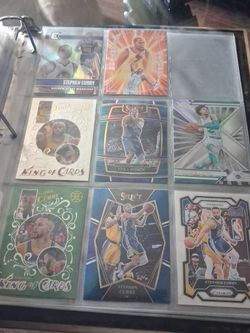 NBA Trading Card Lot – Curry, LeBron, Doncic, Ball