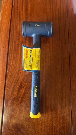 Estwing Dead Blow Hammer 45oz Polyurethane Mallet Blue Brand NEW