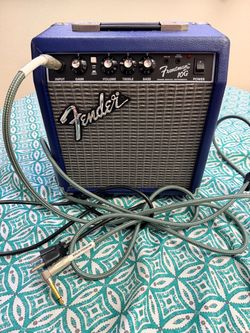 Fender Frontman 10G 10W Solid State Combo Amp 2-Channel 1 Speaker Blue
