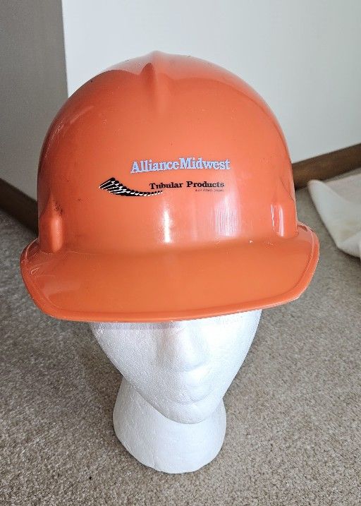 GENUINE ALLIANCE MIDWEST FULL HARNESS ORANGE HARD HAT