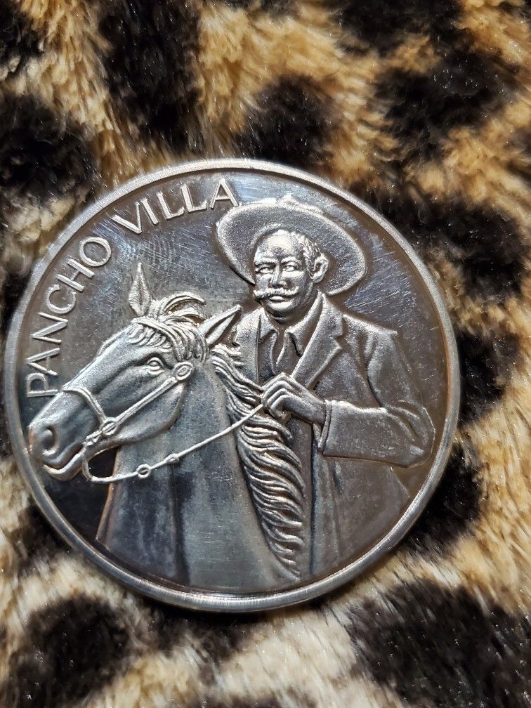 Pancho Villa - 2 Ounce Silver Coin