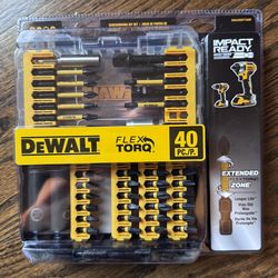 Dewalt screwdriver set 40 piece new