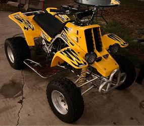 1997 Yamaha banshee 350 twin yellow 2 stroke