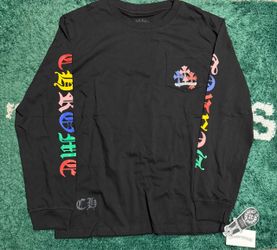 Chrome Hearts Multi-Color Horseshoe Long Sleeve T-Shirt – Size L