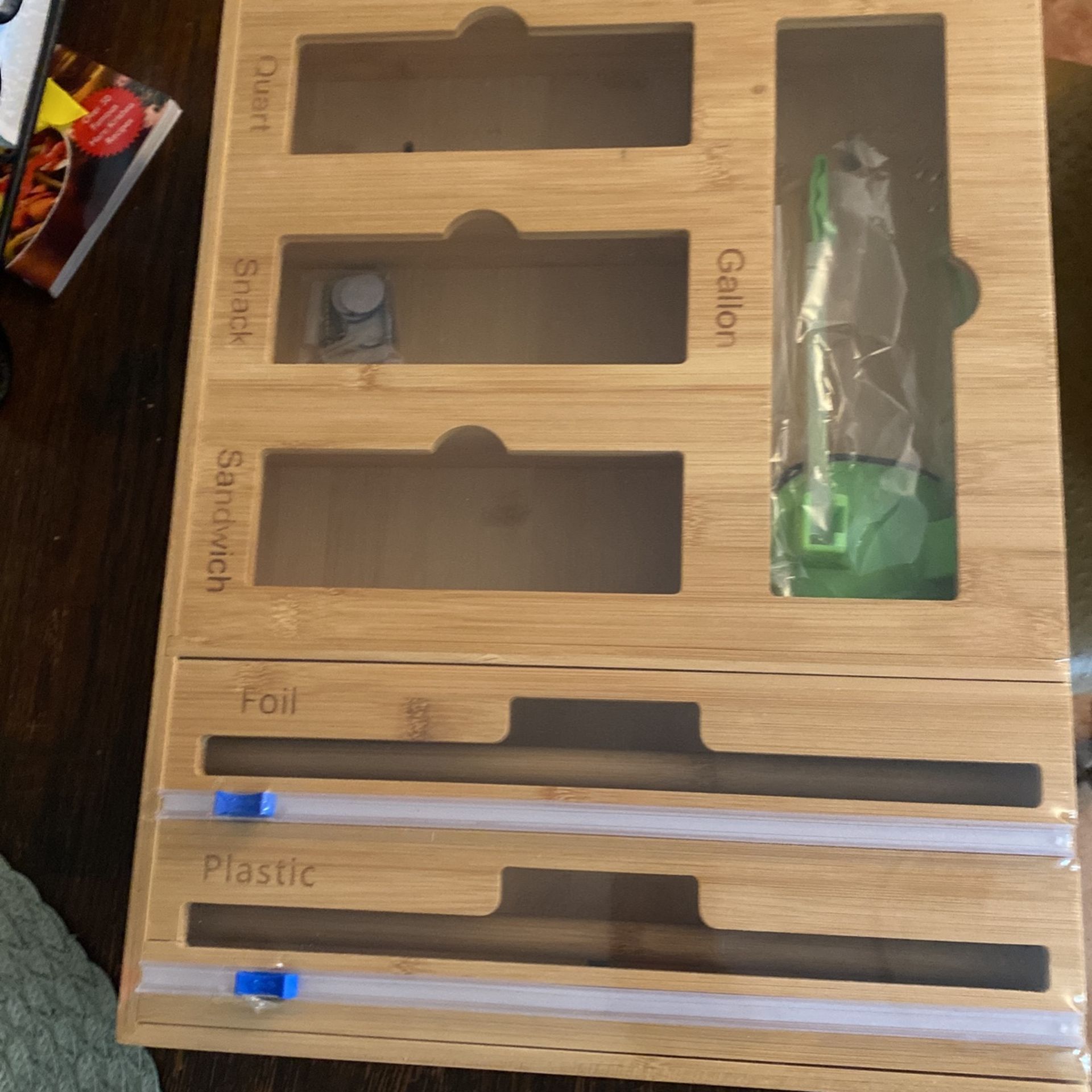 Drawer Storage For Ziploc Bags