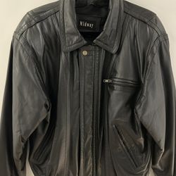 Midway Men’s Leather Jacket