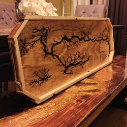 Fractal Wood Art