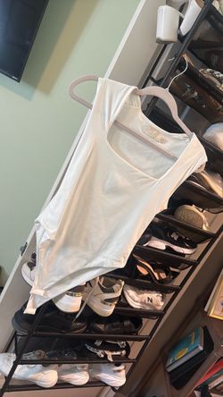 White Sleeveless Bodysuit