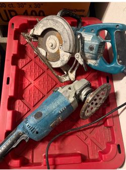 Makita grinder and Skillsaw