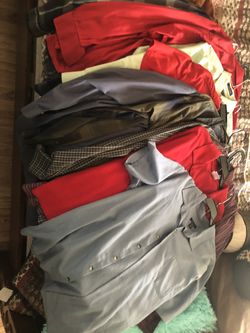 15 camisas de vestir xl $30