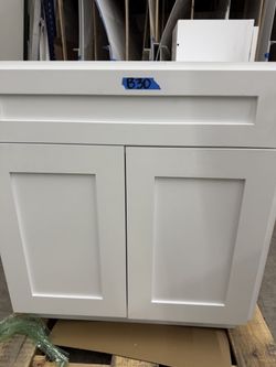30" Cabinet - Double Doors and Drawer