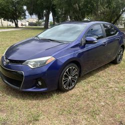 2014 Toyota corolla S