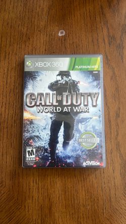 Call of duty world at war xbox 360
