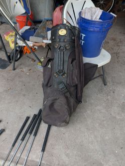 Complete Vintage Golf Club Set with Bag - SOLD AS-IS