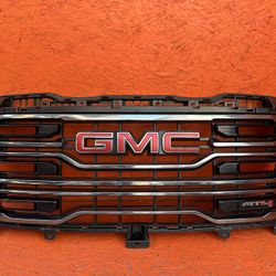 2022 2023 2024 GMC SIERRA 1500 FRONT CHROME GRILLE OEM (contact info removed)4