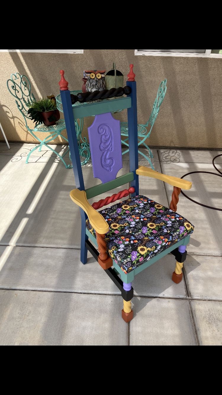 ONE OF A KIND WHIMSICAL CHAIR