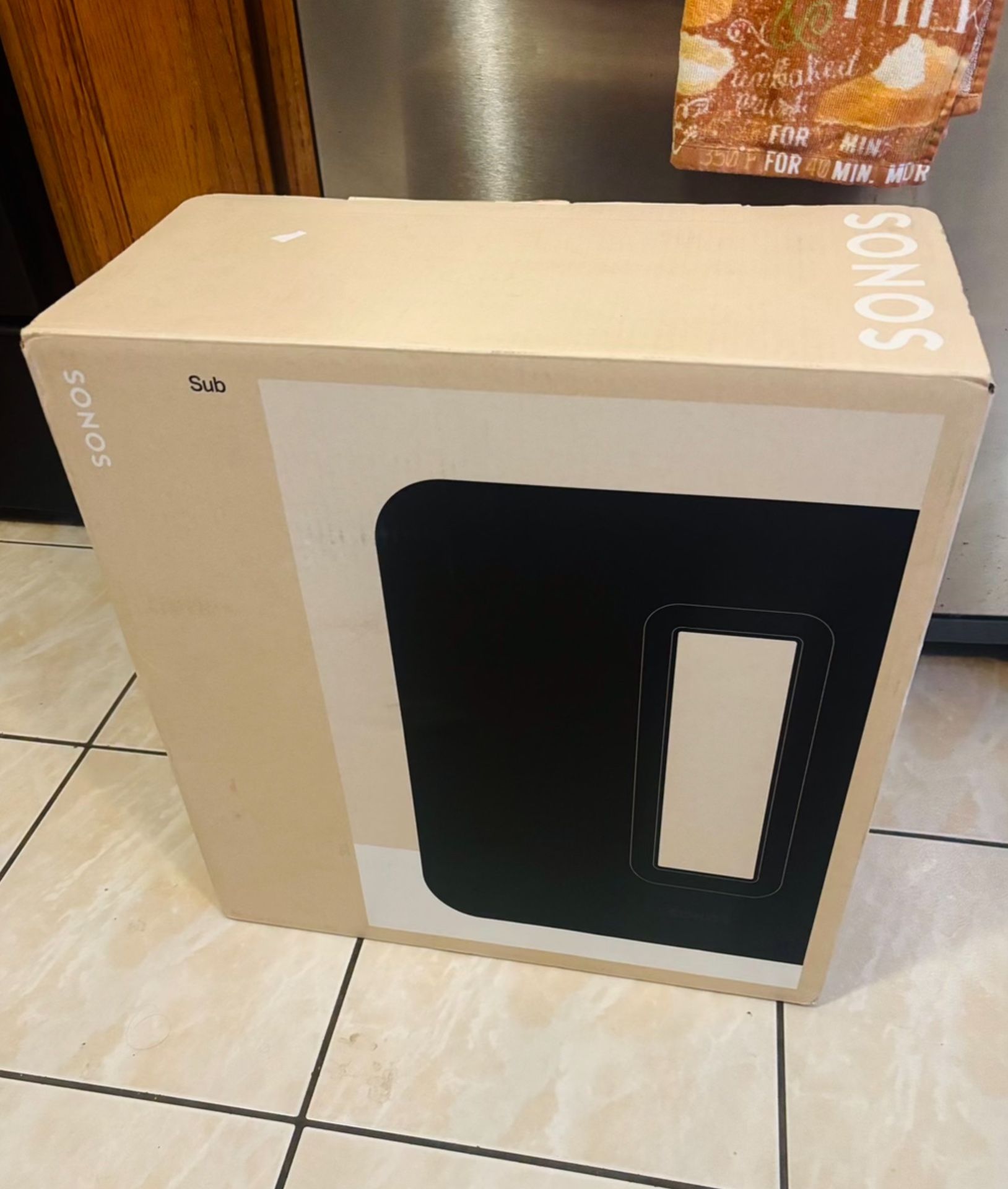 Sonos Sub Gen 3 | Slim Wireless Subwoofer | Deep Cinematic Bass | Multi-Room Audio Compatible | Trueplay Ready