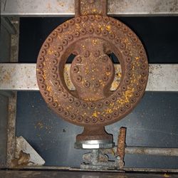 Commercial Gas Deep Fryer .