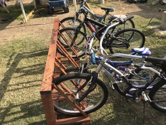 Bike rack organizer