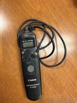 Canon TC-80N3 Timer Remote Controller + Extra Remote Switch