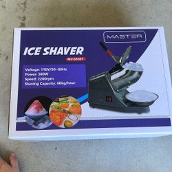 Master Ice Shaver MV-0808T