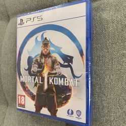 New and Sealed, PS5 MK1 Video Games 